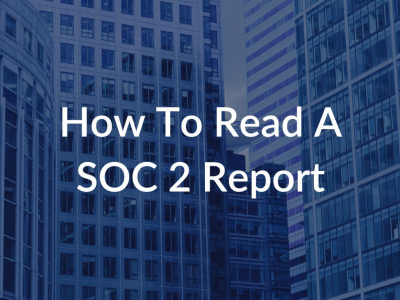 how to read a soc 2 report