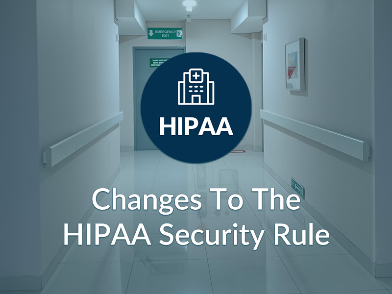 changes to hipaa security rule